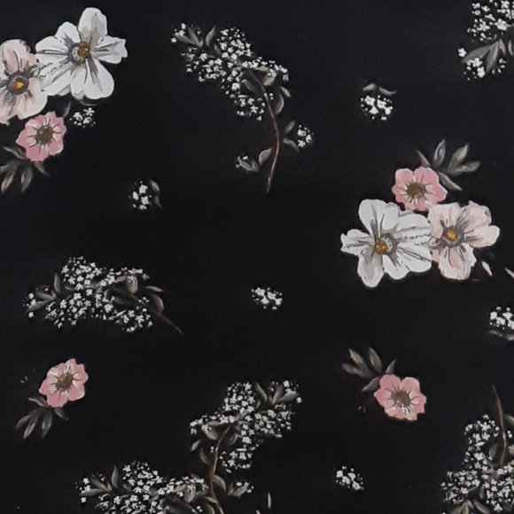 H&M Floral Overall Dress Size 4 - Picture 5 of 5